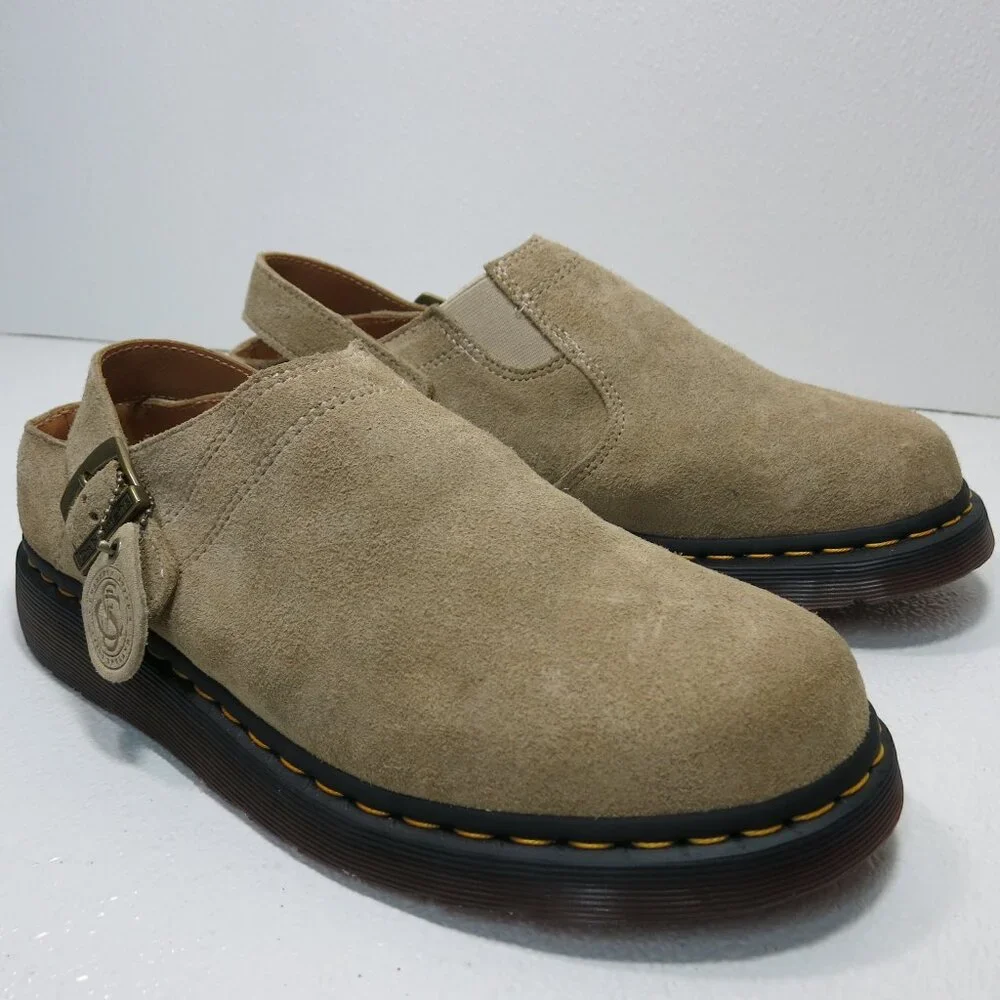 Dr. Martens Suede Leather Slingback Comfort Sandals Footwear US Men's 11 UK 10